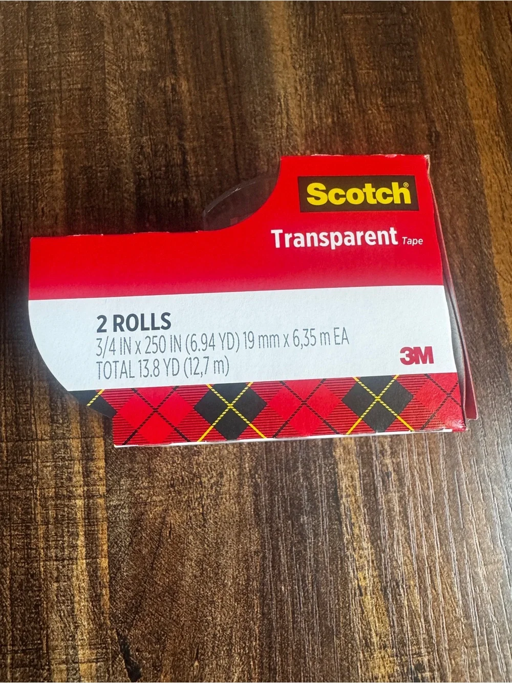 Scotch Transparent Tape Refill Rolls - Clear (2-Pack)